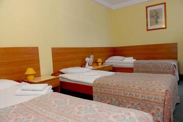 Фото номера Трехместный номер с ванной комнатой Отель Hotel U Braci Zygmuntów г. Лежайск 3